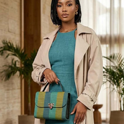 Sac à main femme tissé - Image 4